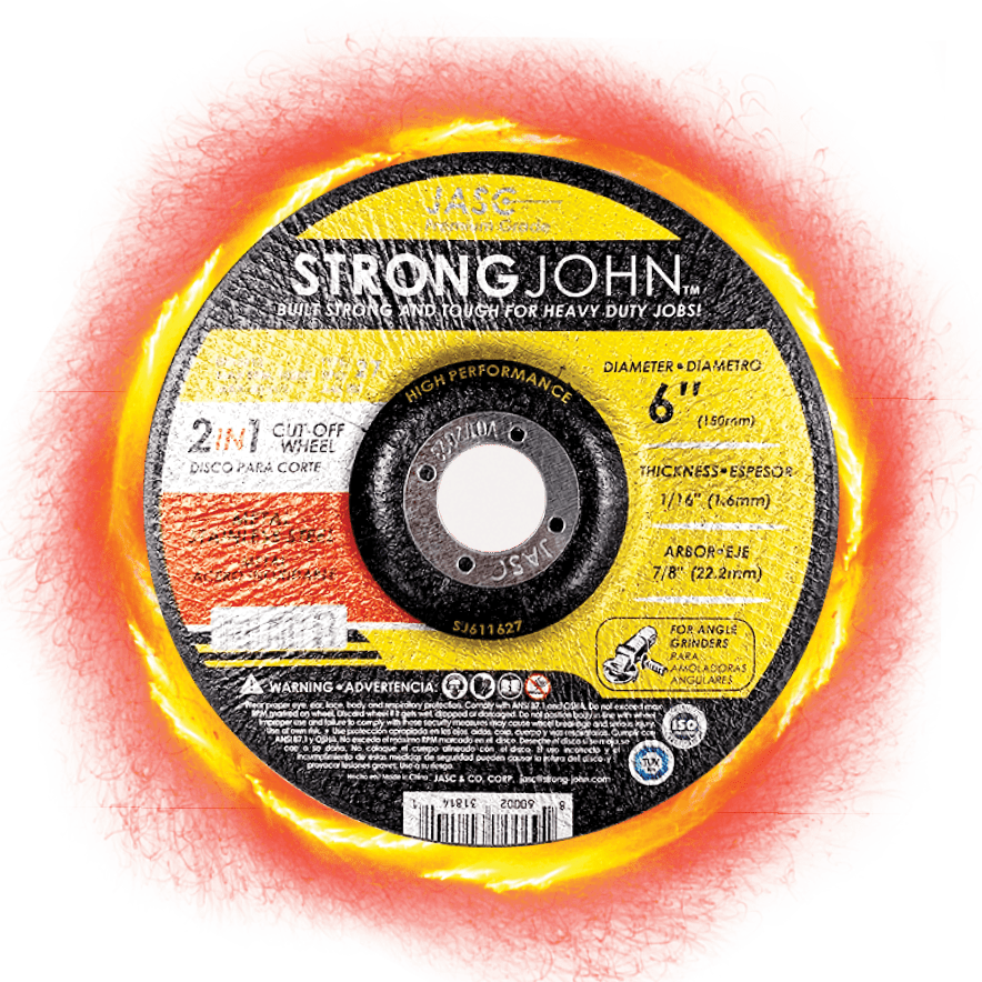 6” CUT-OFF WHEEL - 1/16" - CONICAL